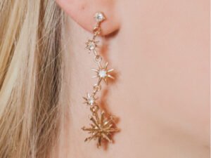 Diamond Stars Earrings
