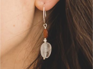 Crystal Pendant Earrings