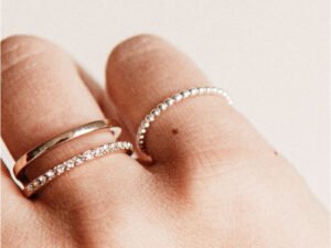 Bead-Set Diamond Ring